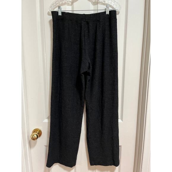 Eileen Fisher Gray Pull On Pants Minimalist Office Career Contemporary Casual M - Picture 3 of 8